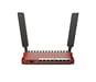 Mikrotik L009UiGS-2HaxD-IN Router wireless Gigabit Ethernet a banda singola (2,4 GHz) rosso