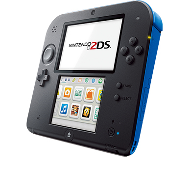 Nintendo 2DS + Mario Kart 7 console di giochi portatili 8,97 cm (3,53'') 1 GB Schermo touch Wifi Nero, Blu