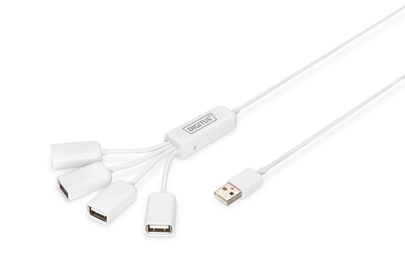 Digitus Hub USB uscite a piovra