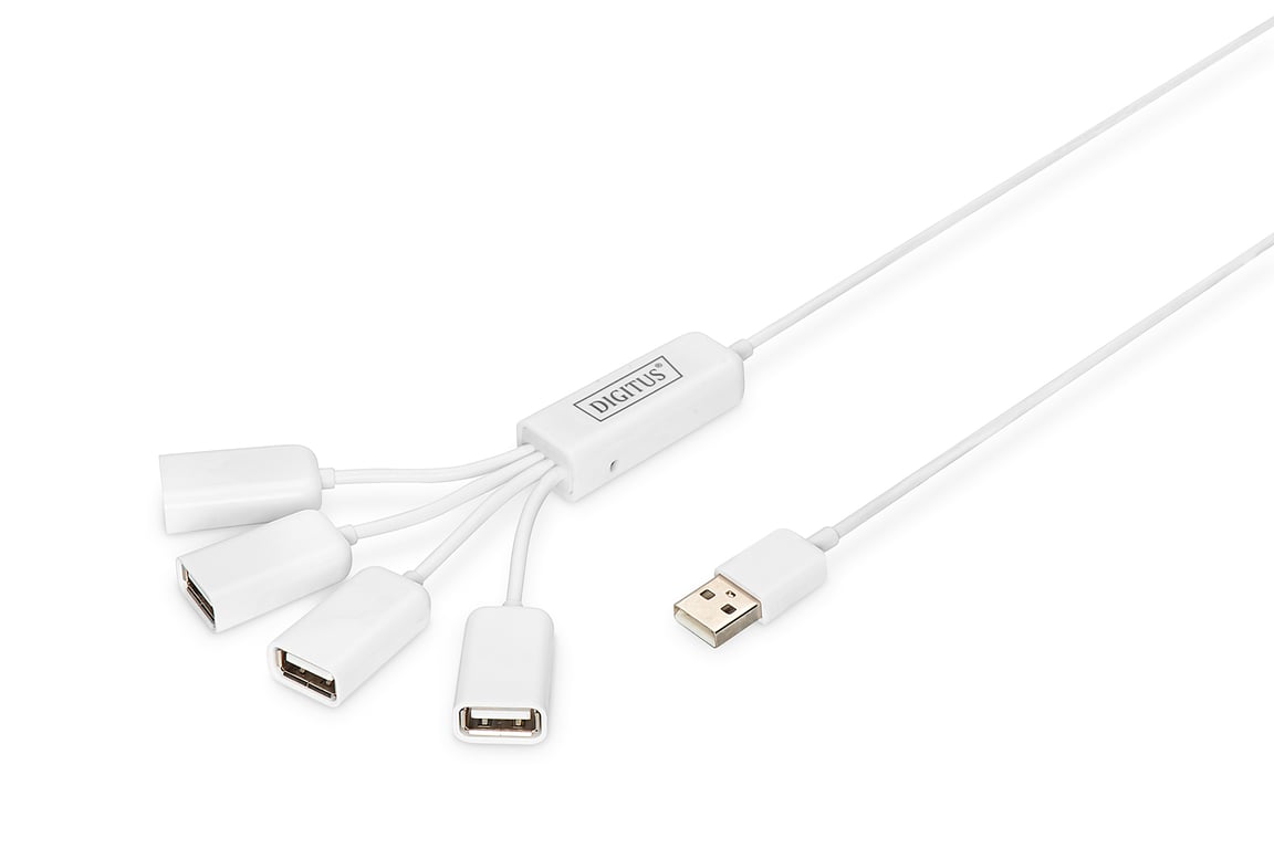 Hub USB 2.0 4 ports Mac & Pc - vue 2