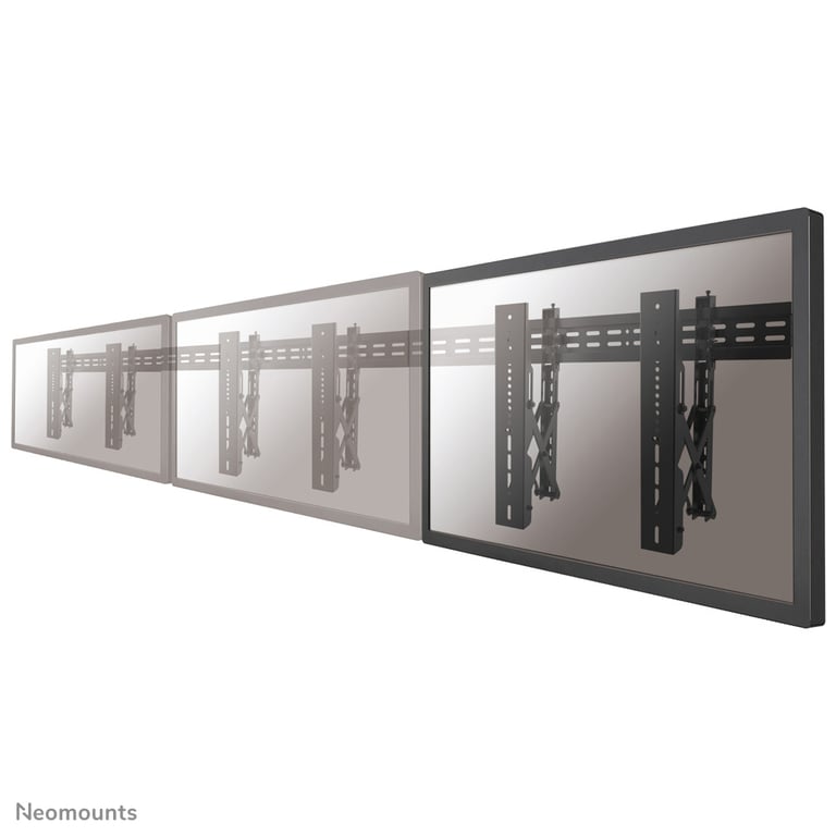 NEWSTAR Support mural LED VW100BLACK Pour écrans plats jusquà 60 150 cm 813 cm à 1524 cm - vue 4