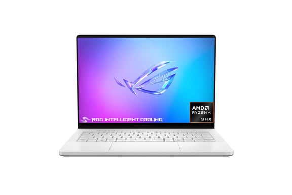 ASUS ROG Zephyrus G14 ZEPHYRUS-G14-GA403WR-DR4W AMD Ryzen AI 9 HX 370 Portátil 35,6 cm (14'') 3K 32 GB LPDDR5x-SDRAM 1 TB SSD NVIDIA GeForce RTX 5070 Ti Wi-Fi 7 (802.11be) Windows 11 Home Blanco