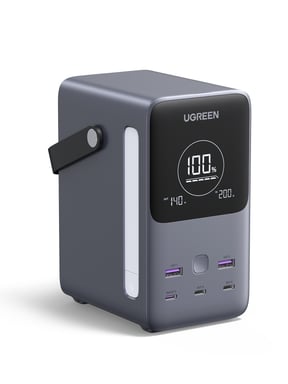 Ugreen Nexode Power Bank 48000 mAh Litio Gris
