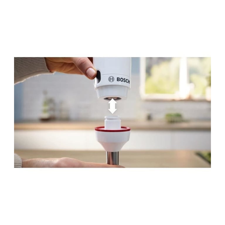 Mixeur plongeant BOSCH MSM4W210 ErgoMaster Moteur 4 lames QuattroBlade Levier vitesses à gachette + turbo - vue 3