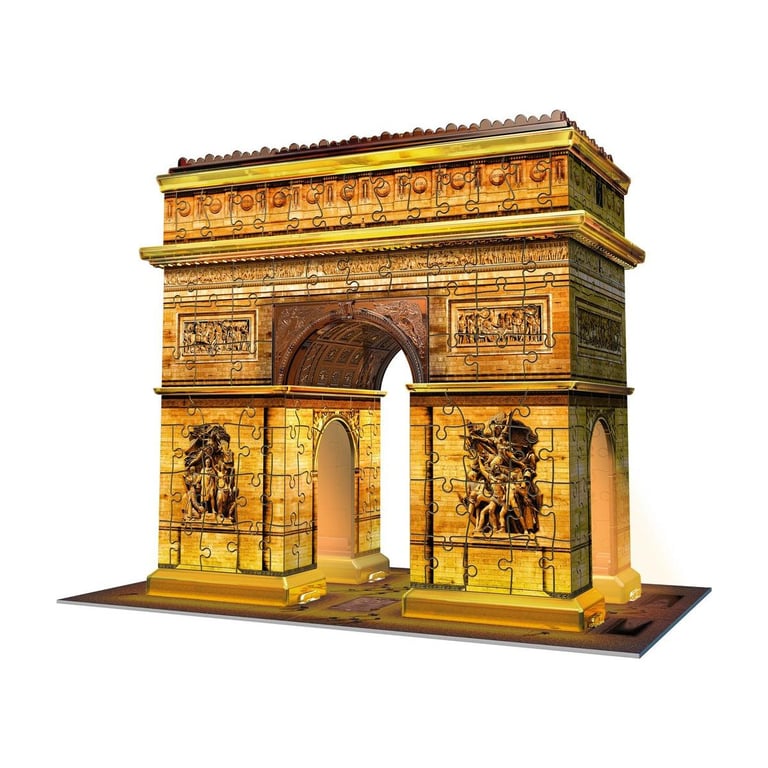 Puzzle 3D 216 pièces : Arc de Triomphe Illuminé Ravensburger France - vue 8