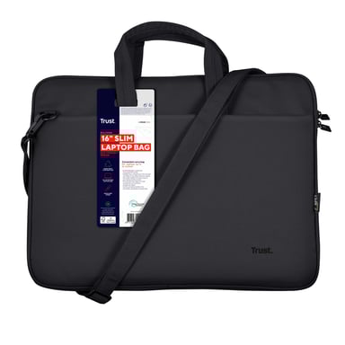 Trust Bologna 40,6 cm (16'') Sac Toploader Noir