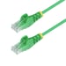 StarTech.com Cable de Red Ethernet CAT6 Delgado sin Enganches Verde de 5m - Cable RJ45 Snagless Slim 28AWG - Alambre de Cobre Puro - PoE 100W - con Al