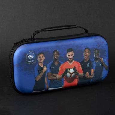 Estuche - KONIX - Azul - Switch y Switch Lite - Bajo Licencia Oficial FFF