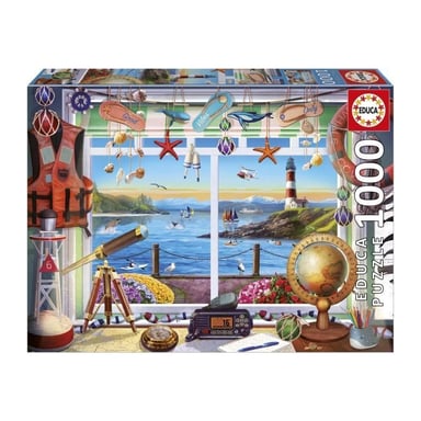 Puzzle - EDUCA - Vie partuaire - 1000 pieces - 68x48 cm - Pour adultes - Theme nature