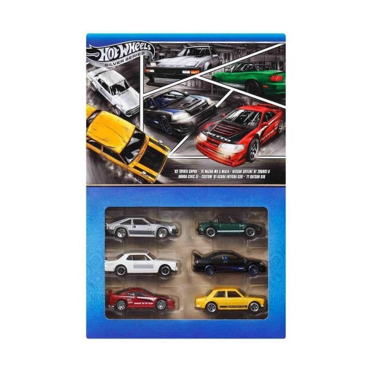 Hot Wheels Coffret Rues du Japon avec 6 véhicules japonais en métal moulé à ’échelle 164 et à la décoration raffinée les styles peuvent varier - vue 4