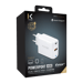 Chargeur secteur mural UE double USB universel PowerPort Speed+ Charge Rapide 45W (QC 4+/Power Delivery), Blanc