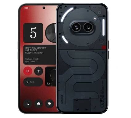 Teléfono 2a (5G) 128 GB, Negro