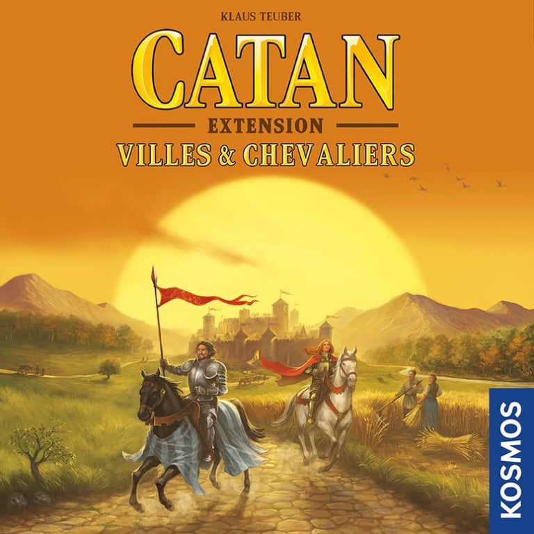 Asmodee Catan Extension Villes et Chevaliers - vue 7