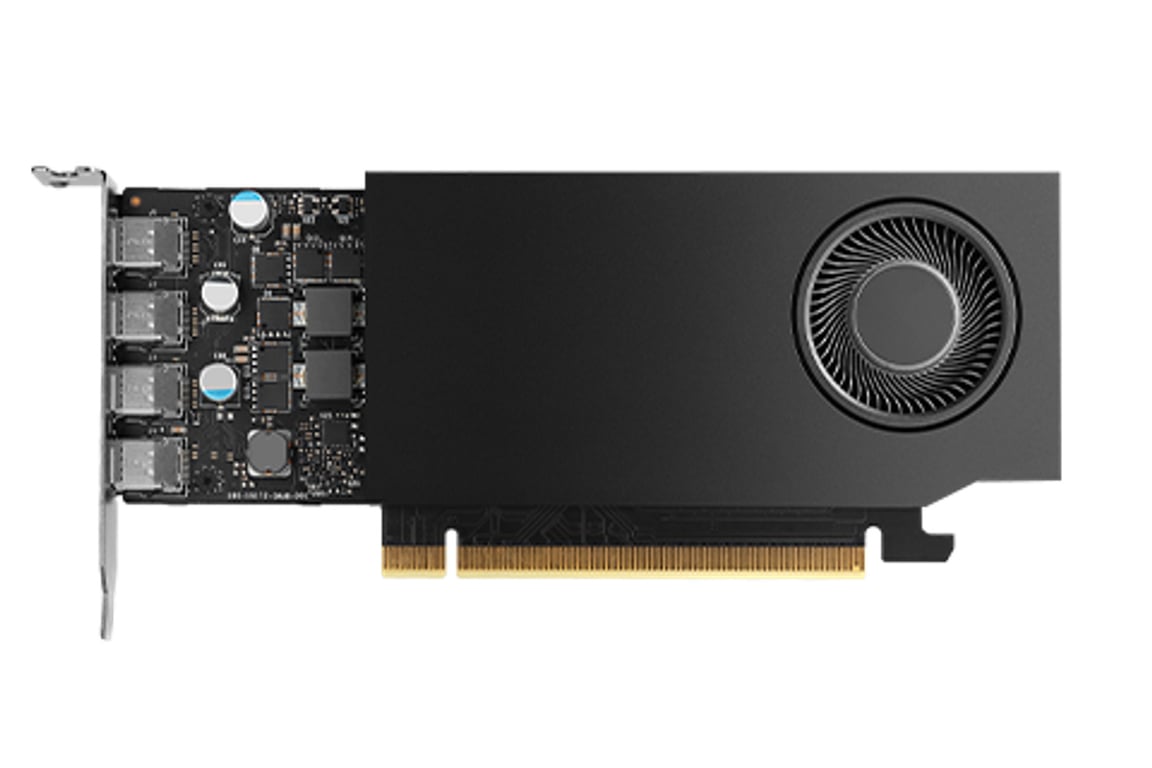 HP NVIDIA RTX A1000 8 GB with Mini Bracket 4mDP Graphics - vue 2