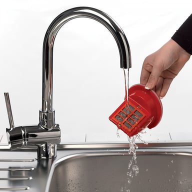 Ariete 2474/00 aspirateur de table Noir, Violet Sans sac