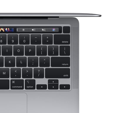 MacBook Pro M1 (2020) 13.3', 3.2 GHz 256 Go 16 Go  Apple GPU 8, Gris sidéral - QWERTY Portugais