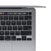 MacBook Pro M1 (2020) 13.3', 3.2 GHz 256 Go 16 Go  Apple GPU 8, Gris sidéral - QWERTY Portugais