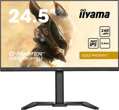 G-Master Gold Phoenix (24,5'') - Pantalla IIYAMA FHD 240Hz para PC Gamer con FreeSync Premium