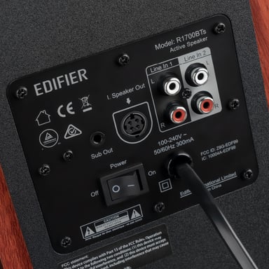 Edifier R1700BTs Noir - vue 2