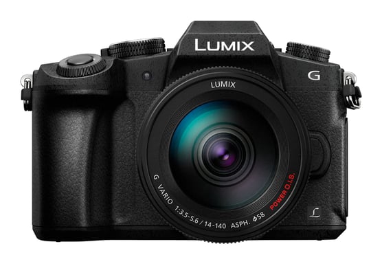 Panasonic Lumix DMC-G81 + G VARIO 14-140mm Cuerpo MILC 16 MP Live MOS 4592 x 3448 Pixeles Negro
