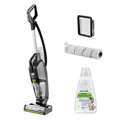 Bissell CrossWave HydroSteam PET Select Aspirateur traineau Secteur Sec&humide Sans sac 0 L 1100 W Gris