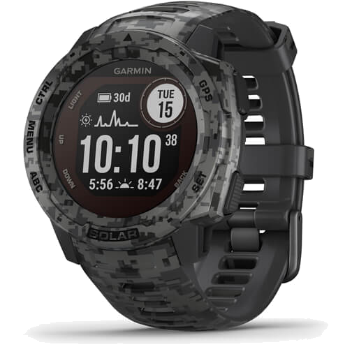 Garmin Instinct Solar Camo Edition MIP Camouflage GPS (satellite)