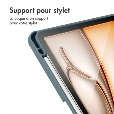 imoshion Coque tablette Origami pour Apple iPad 11 (2025) 11 pouces A16 / iPad 10 (2022) 10.9 pouces - Vert foncé