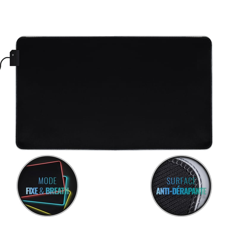 Kit Gamer GTA 210 et Tapis de gaming RGB Neuf - vue 2