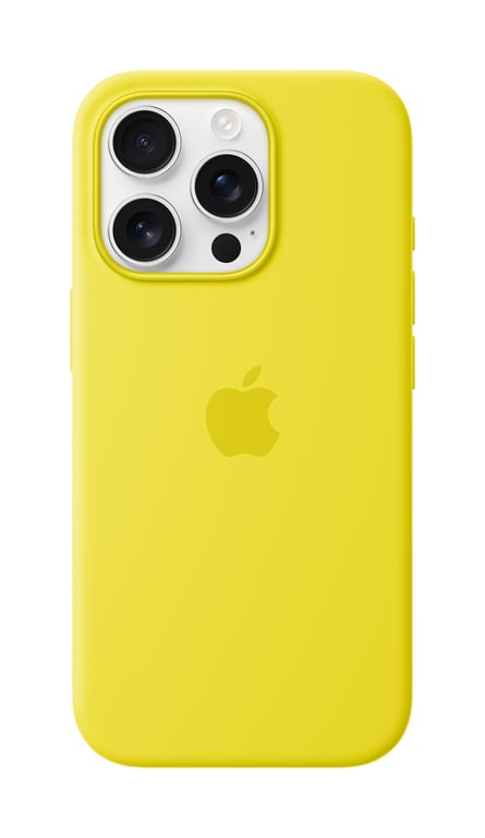 Apple Coque en silicone avec MagSafe pour iPhone 16 Pro - Carambole Apple (brand) iPhone 16 Pro - Neuf