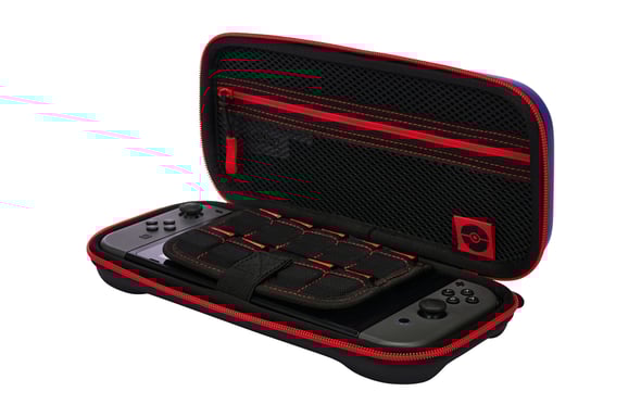 PowerA NSCS0055-01 Copertura protettiva per console di gioco portatile Nintendo Custodia robusta Blu, Giallo