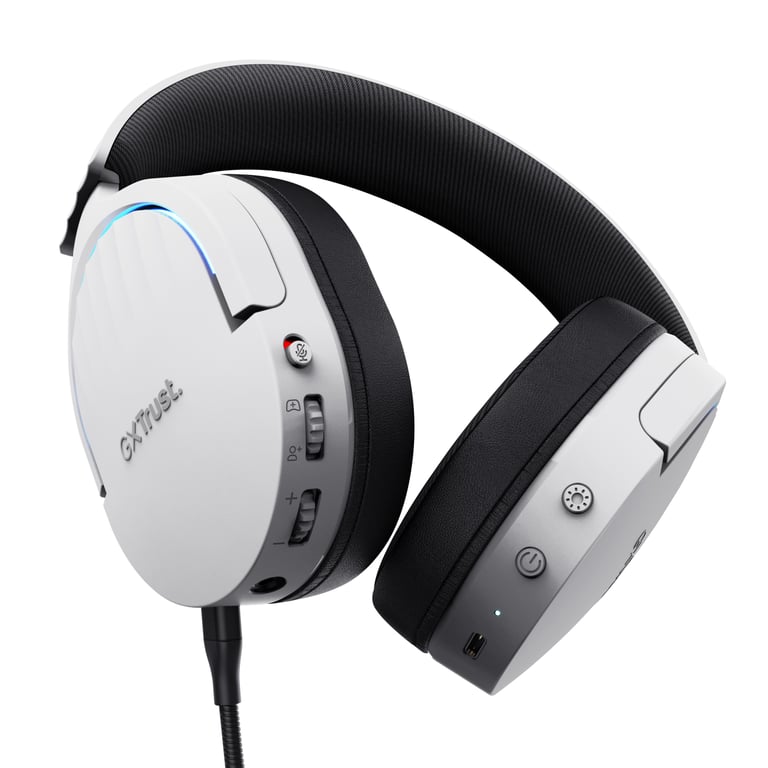 Casque Gaming Trust GXT 491W Fayzo – Son Surround 7.1, Autonomie 22h - vue 2