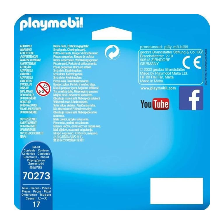 Playmobil 70273 Capitaine Pirate & Soldat - vue 3