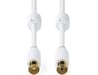 Nedis CSBW40015WT20 cable coaxial Blanco