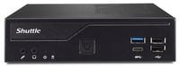 Shuttle Slim PC DH610, S1700, 1x HDMI, 2x DP, 1x 2,5'', 2x M.2, 2x LAN (Intel 1G + 2,5G), 2x COM, funzionamento 24/7, attacchi VESA