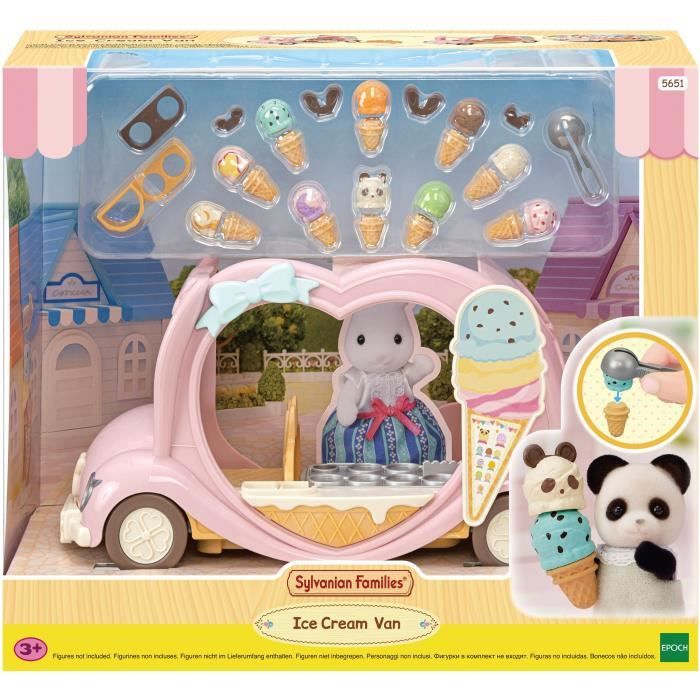 Sylvanian Family 5651 : Le marchand de glace ambulant Epoch d'enfance - vue 7