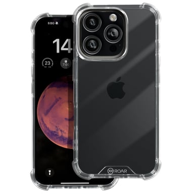 Coque pour iPhone 16 Pro Max Coins Renforcés Antichoc Design Fin Transparent