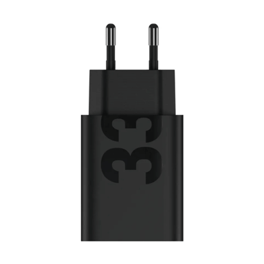 Chargeur Motorola TurboPower 33 W + câble USB C Noir