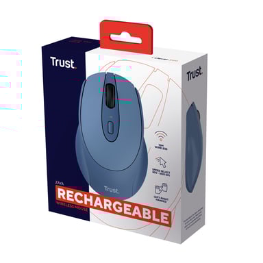 Trust Zaya Mouse da ufficio ambidestro RF senza fili ottico 1600 DPI
