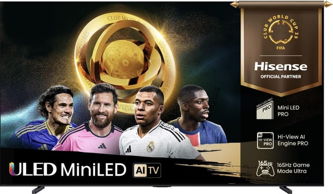 Hisense 100U7Q PRO 2,54 m (100'') 4K Ultra HD Smart TV Wifi Negro