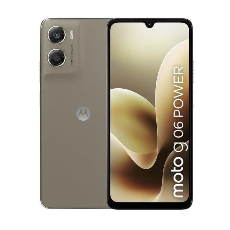 moto g06 power (4G) 256 Go, Kaki - Neuf