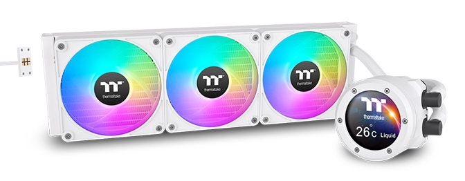 Thermaltake TH360 V2 Ultra EX ARGB Processeur Refroidisseur de liquide tout en un 12 cm 1 pièce Neuf