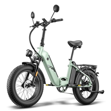 Vélo Électrique FAFREES FF20 Polar - Moteur 500W Batterie 48V12*2AH 20'' Frein à Disque Hydraulique - Vert