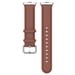 Bracelet de montre en cuir pour Xiaomi Smart Band 9 Pro Brown