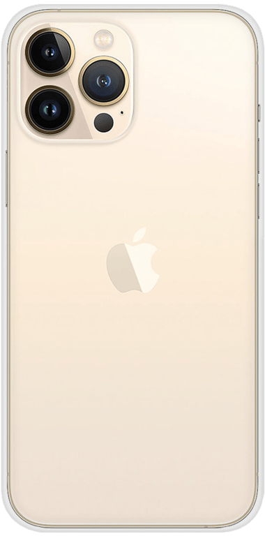 Coque silicone unie compatible Transparent Apple iPhone 13 Pro Max