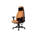 noblechairs ICON Chaise en cuir véritable Cognac / Noir