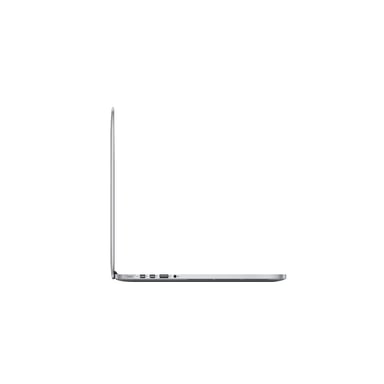 MacBook Pro Core i7 (2015) 15.4', 2.8 GHz 128 Go 16 Go Intel Iris Pro Graphics, Argent - QWERTY - Espagnol