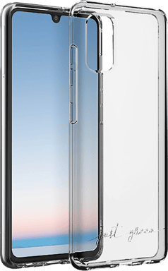 JUST GREEN Funda protectora para Samsung Galaxy A51 Infinia Reciclable Transparente