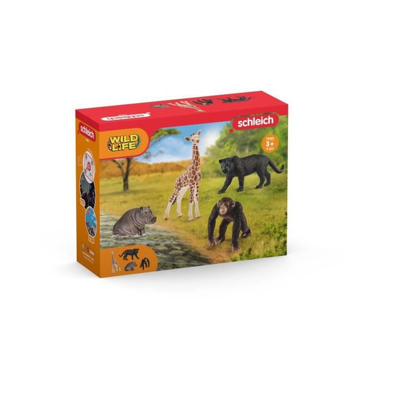 Kit de base Wild Life - SCHLEICH - 72162 - A partir de 3 ans - Neuf