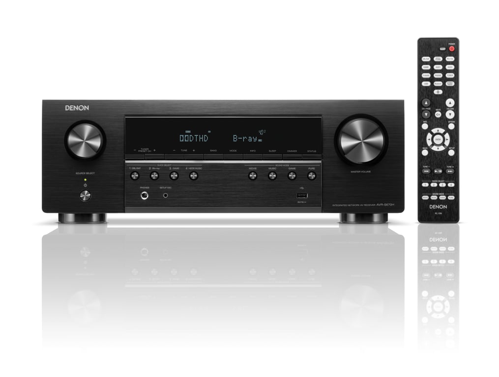 Récepteur AV DENON AVR S670H 5.2ch 8K - vue 4