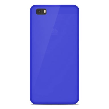 Coque silicone unie compatible Givré Bleu Huawei P8